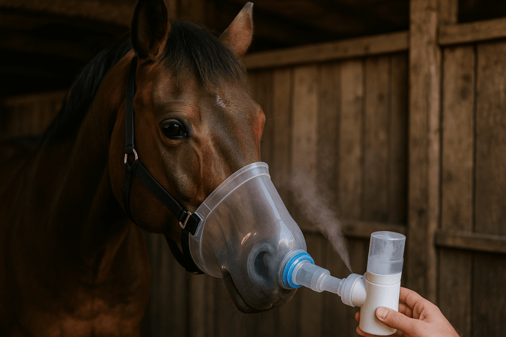 L'aérosolthérapie chez les chevaux : qu'est-ce que c'est et quels sont ses avantages ? 