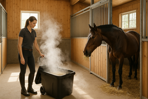 Comment puis-je rendre le foin sans poussière ? 