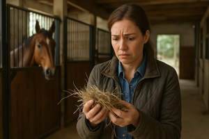 Comment puis-je vérifier si le foin contient des moisissures ?