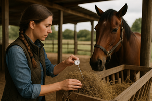 Pourquoi y a-t-il un thermomètre sur un cuiseur à foin ? 