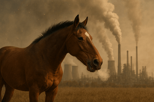 Pourquoi de plus en plus de chevaux toussent-ils ? 